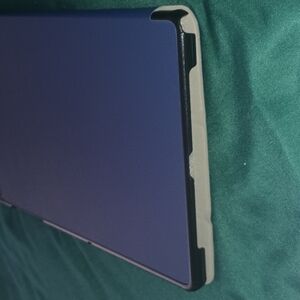 Blue and Black Tablet Case